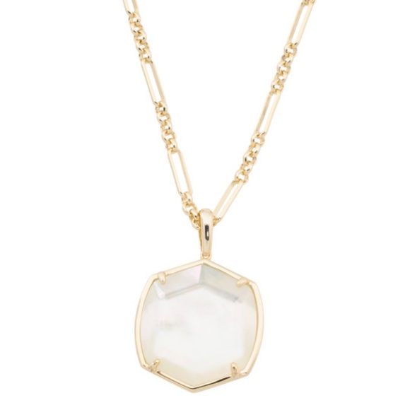 Kendra Scott Mother of Pearl Necklace - Picture 1 of 5
